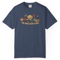 Whole Crew Is Here t-shirt in Black, thumbnail 2