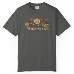 Whole Crew Is Here t-shirt in Black, thumbnail 4