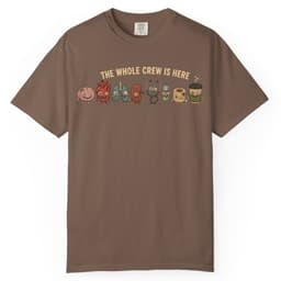 Whole Crew Is Here II t-shirt in Black, thumbnail 3