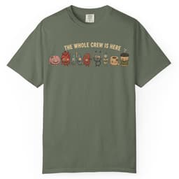 Whole Crew Is Here II t-shirt in Black, thumbnail 5