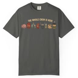 Whole Crew Is Here II t-shirt in Black, thumbnail 4