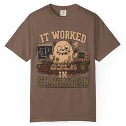 Simulation Lied t-shirt in Ivory, thumbnail 4