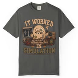 Simulation Lied t-shirt in Ivory, thumbnail 5