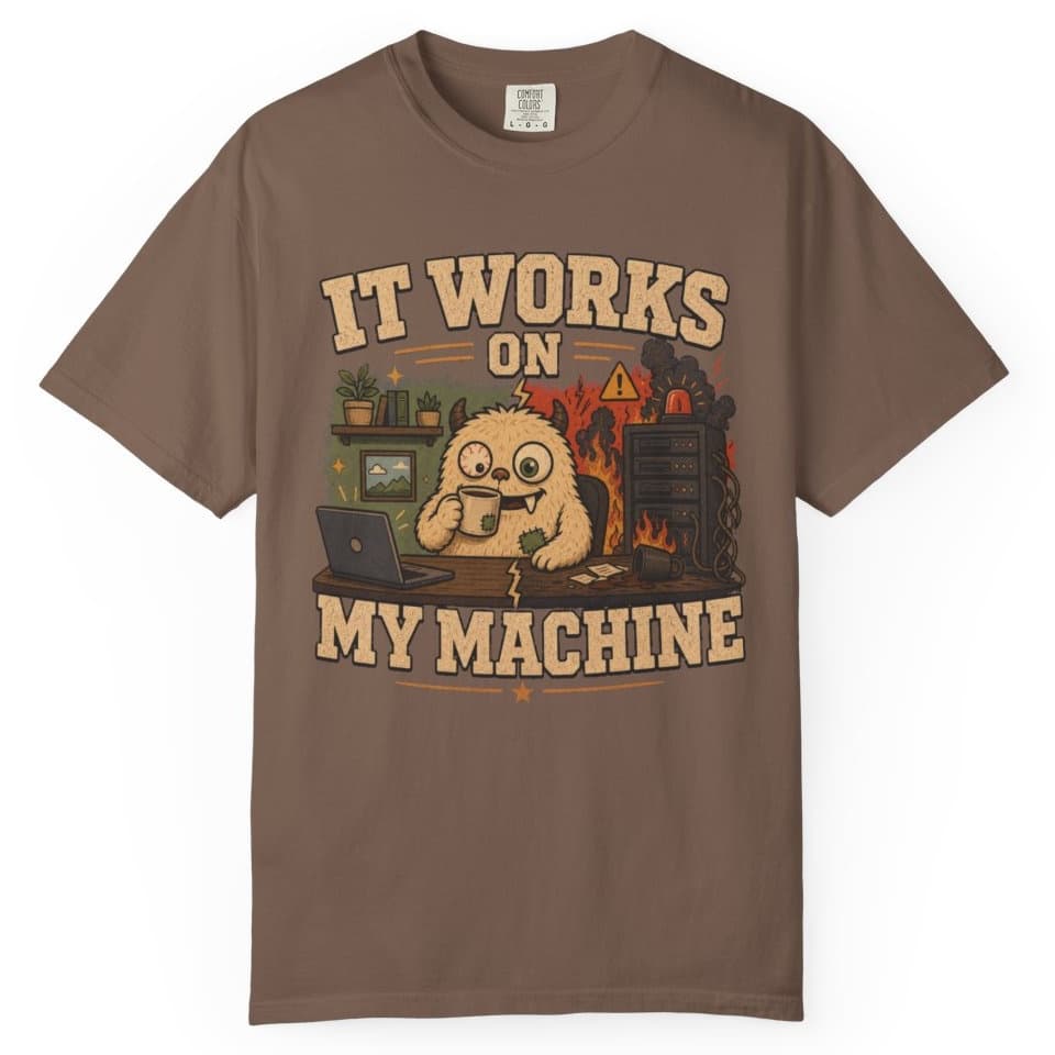 Localhost Alibi t-shirt in Espresso, photo 1