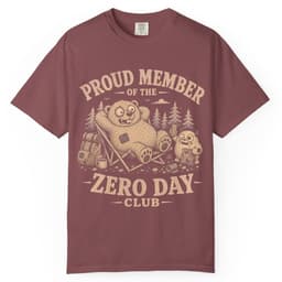 Zero Day Royalty t-shirt in Black, thumbnail 9