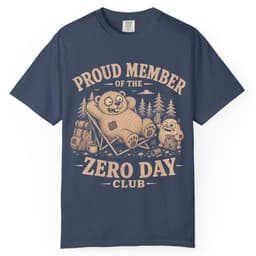Zero Day Royalty t-shirt in Black, thumbnail 2