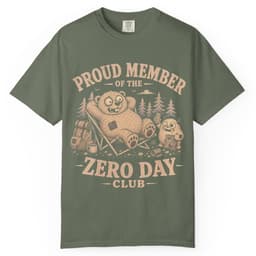 Zero Day Royalty t-shirt in Black, thumbnail 5