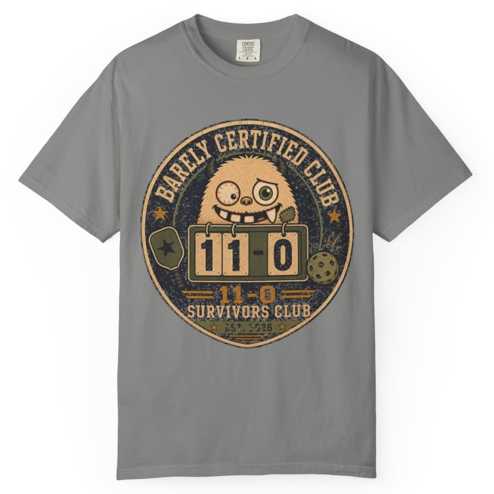 11-0 Survivors Club t-shirt in Grape, photo 6