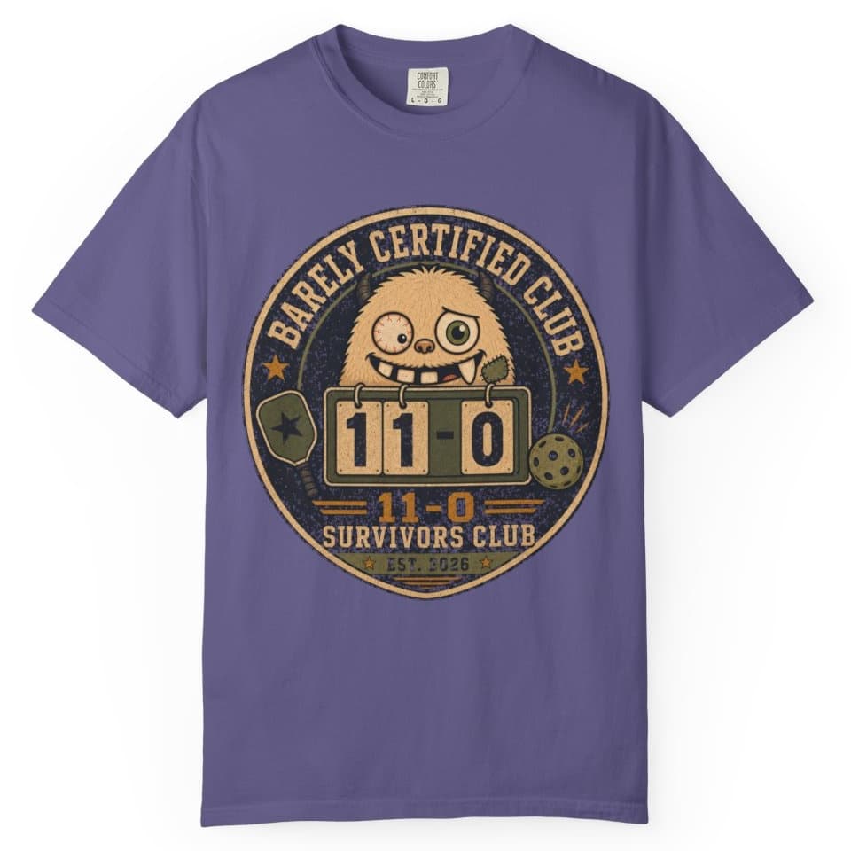 11-0 Survivors Club t-shirt in Grape, photo 1