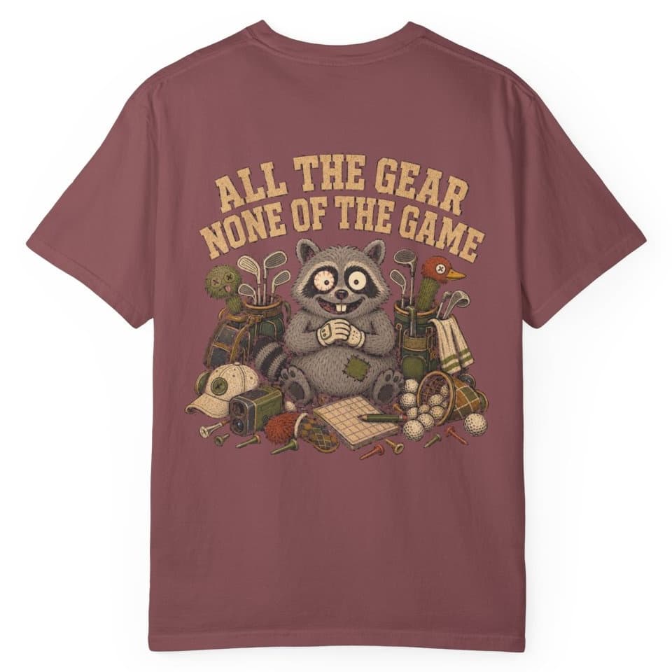 All Gear No Game t-shirt in Granite, photo 15