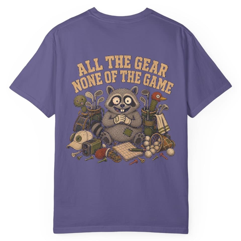 All Gear No Game t-shirt in Granite, photo 11