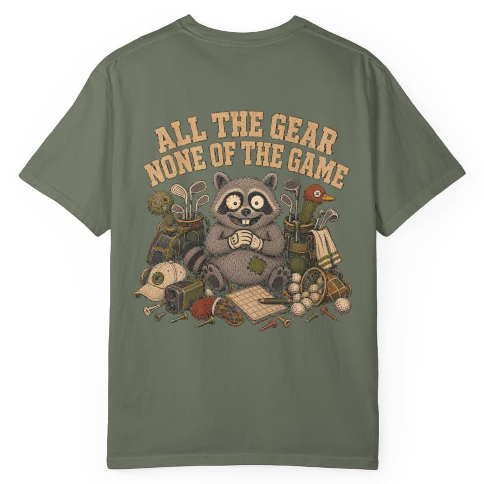 All Gear No Game t-shirt in Granite, photo 9