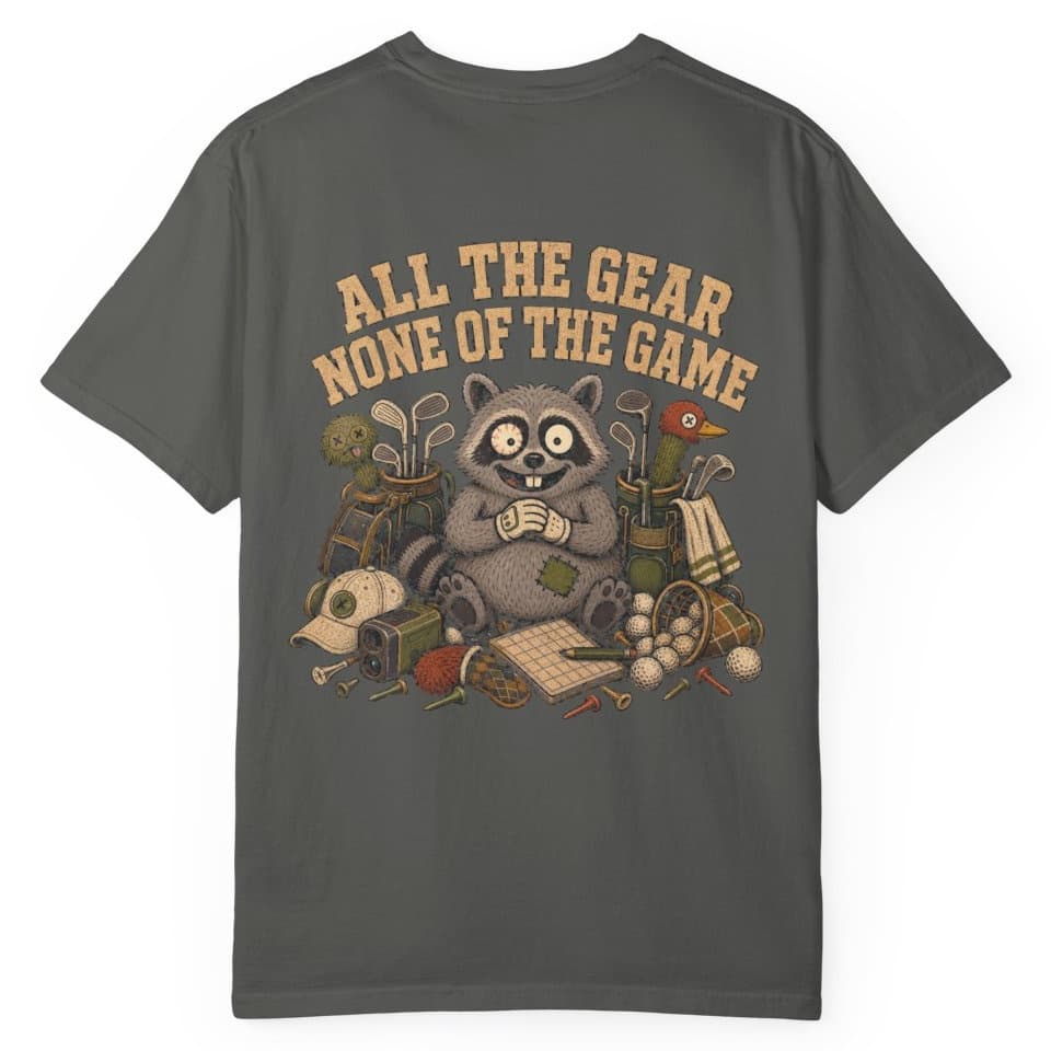 All Gear No Game t-shirt in Granite, photo 7