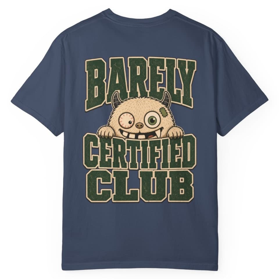 Mascot Varsity Mark t-shirt in Granite, photo 5