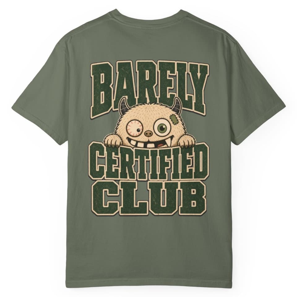 Mascot Varsity Mark t-shirt in Granite, photo 11