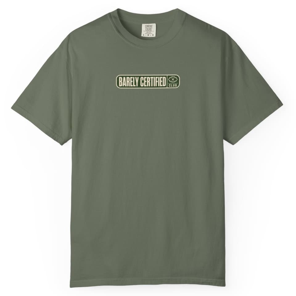 Mascot Varsity Mark t-shirt in Granite, photo 12
