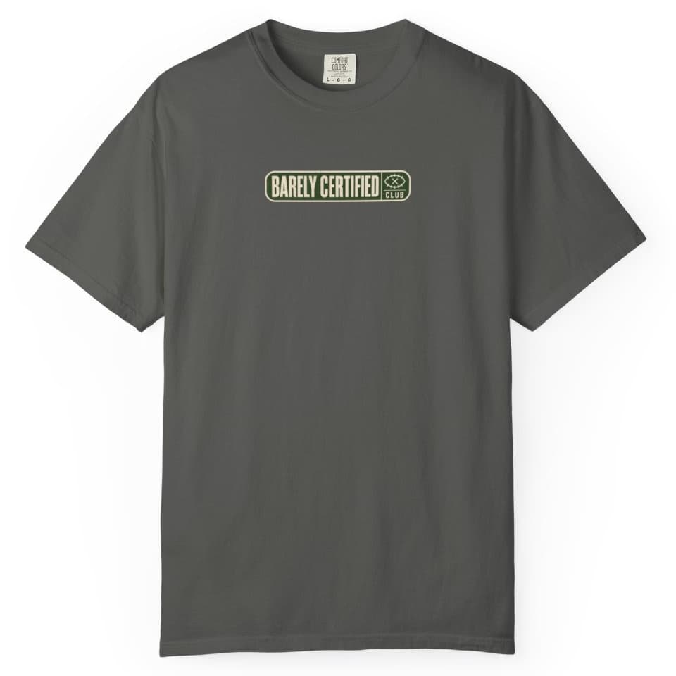 Mascot Varsity Mark t-shirt in Granite, photo 10