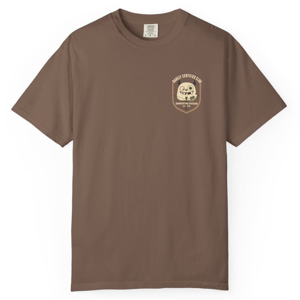 Barely Certified Hunter t-shirt in Black, photo 8