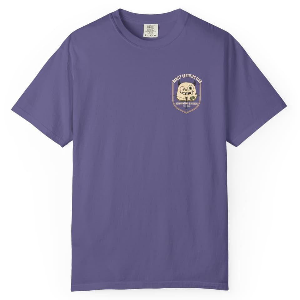 Barely Certified Hunter t-shirt in Black, photo 14