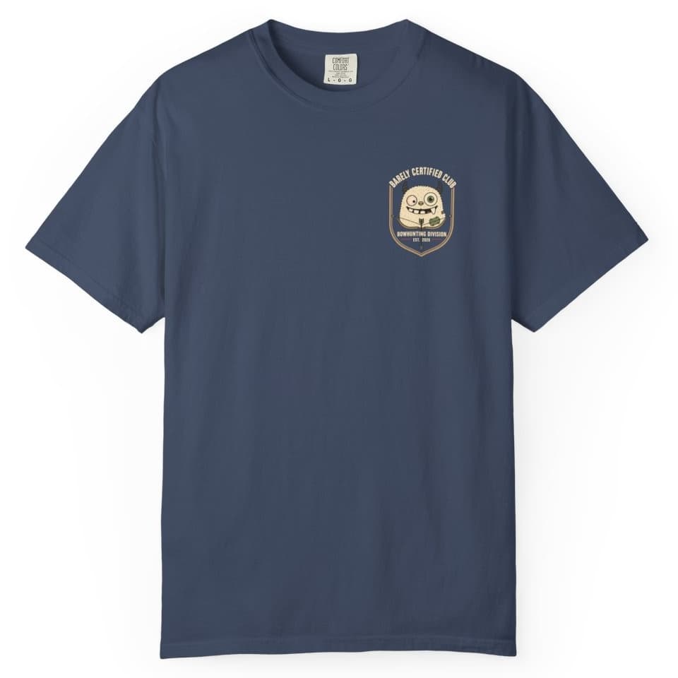 Barely Certified Hunter t-shirt in Black, photo 6