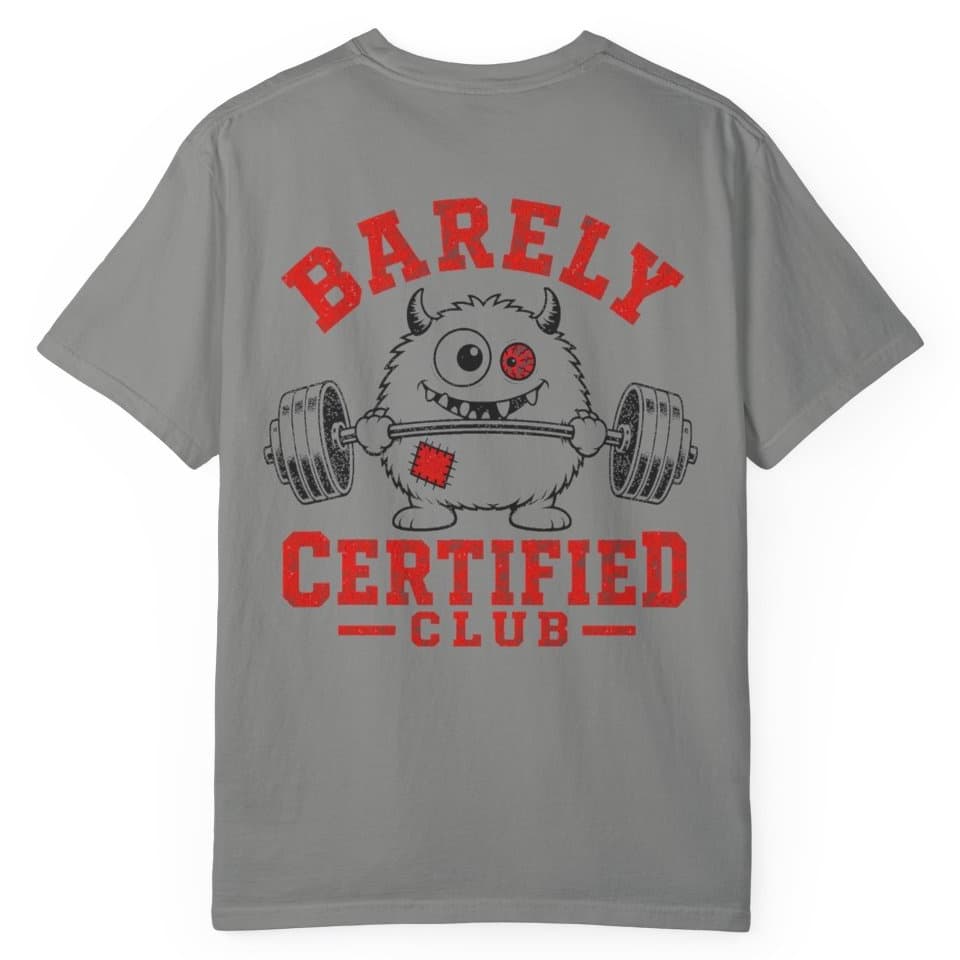 BCC Gym Logo t-shirt in Ivory, photo 7