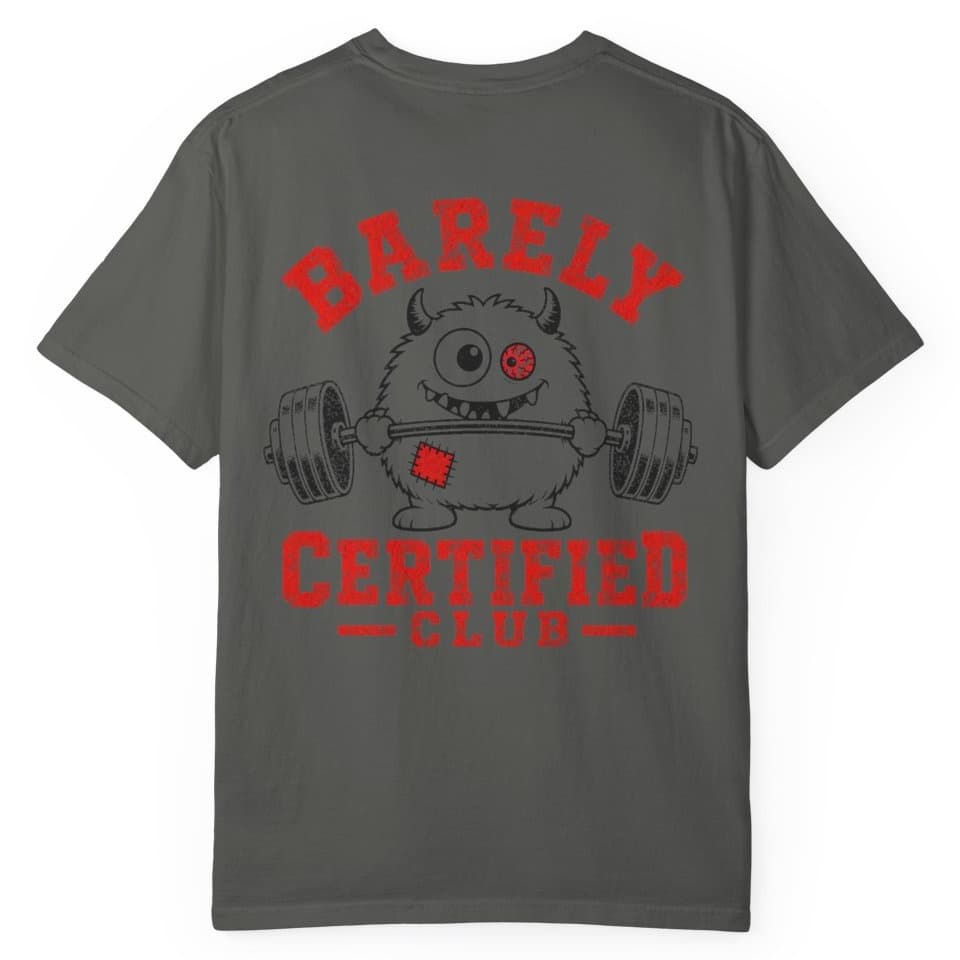 BCC Gym Logo t-shirt in Ivory, photo 3