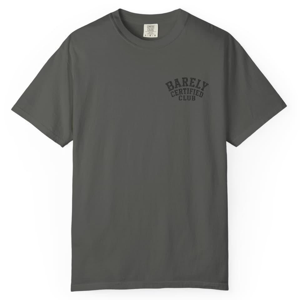 BCC Gym Logo t-shirt in Ivory, photo 4