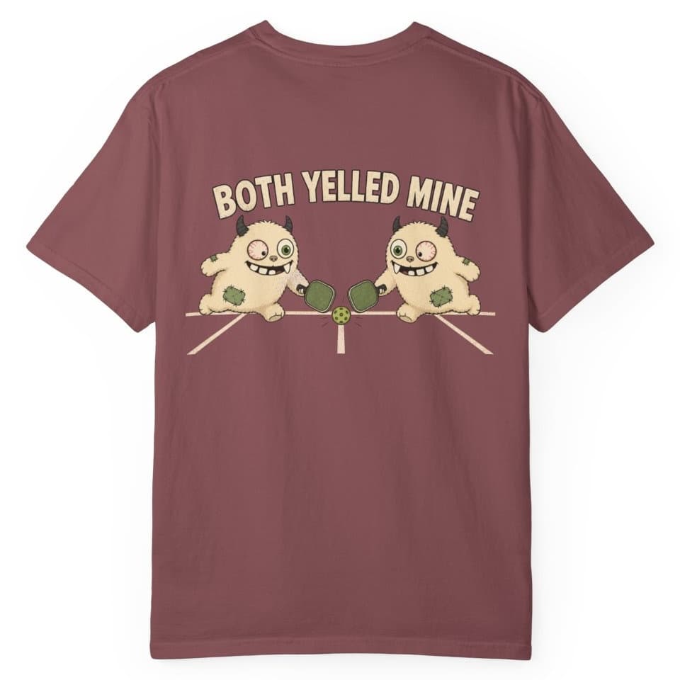 Both Yelled Mine V1 t-shirt in Black, photo 15
