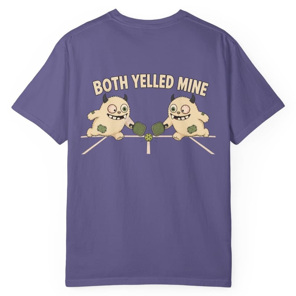 Both Yelled Mine V1 t-shirt in Black, photo 9