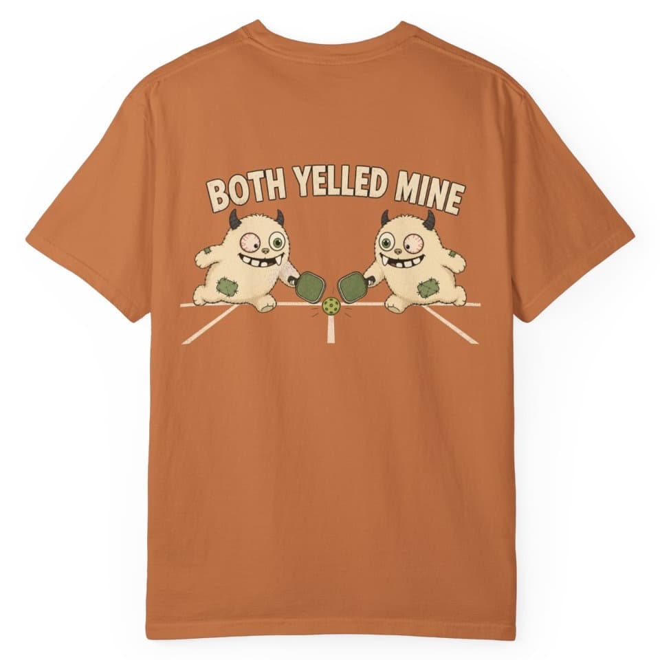 Both Yelled Mine V1 t-shirt in Black, photo 17