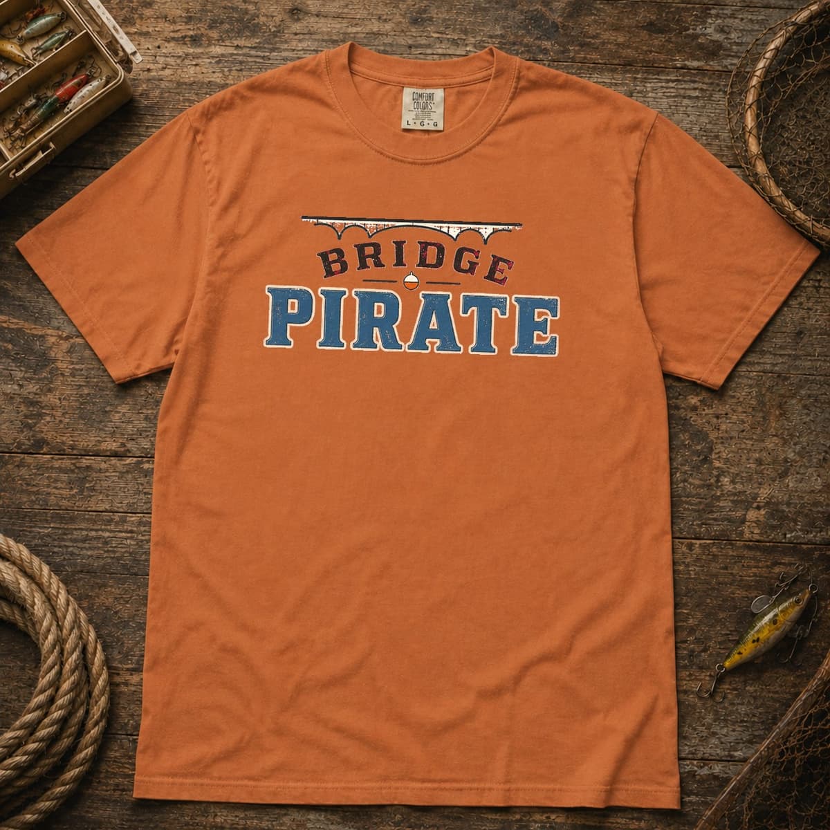 Bridge Pirate t-shirt in Ivory, photo 3