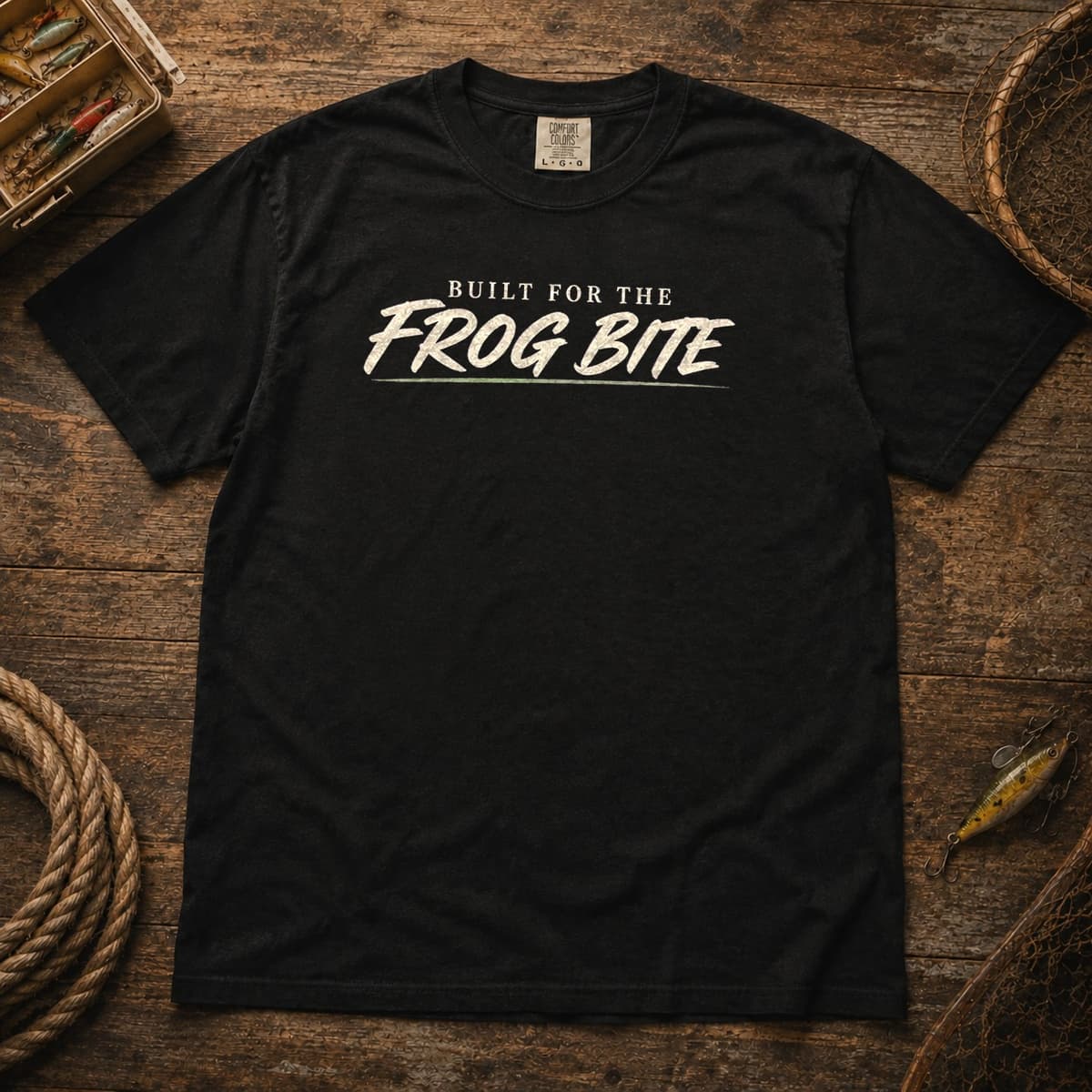 Built for the Frog Bite t-shirt in Midnight, photo 2