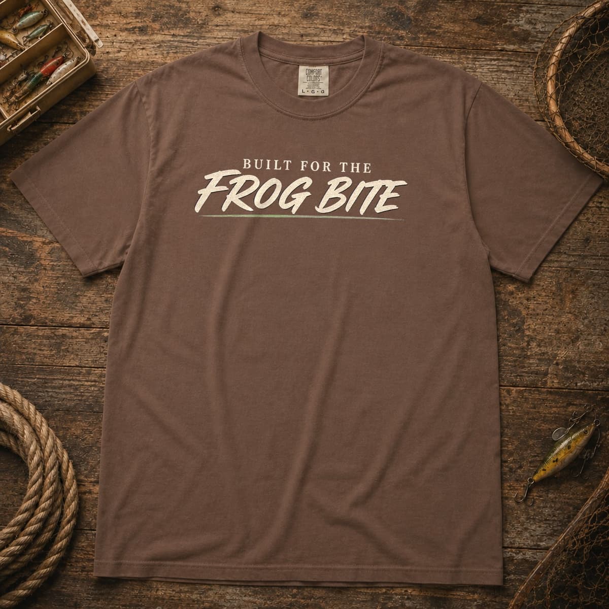 Built for the Frog Bite t-shirt in Midnight, photo 3
