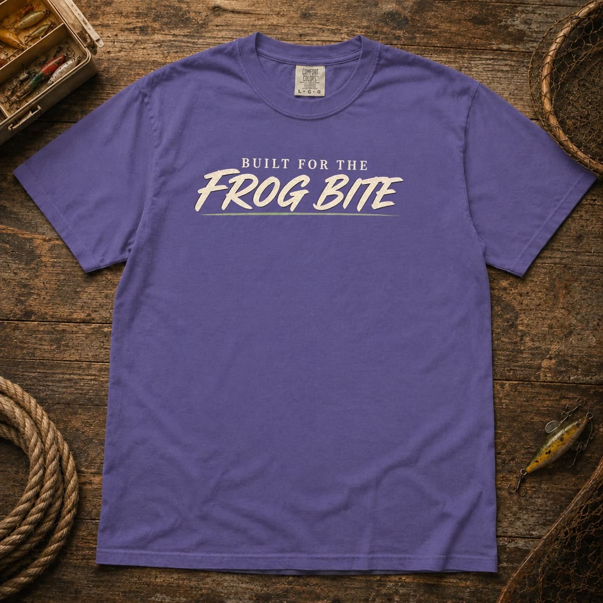 Built for the Frog Bite t-shirt in Midnight, photo 6