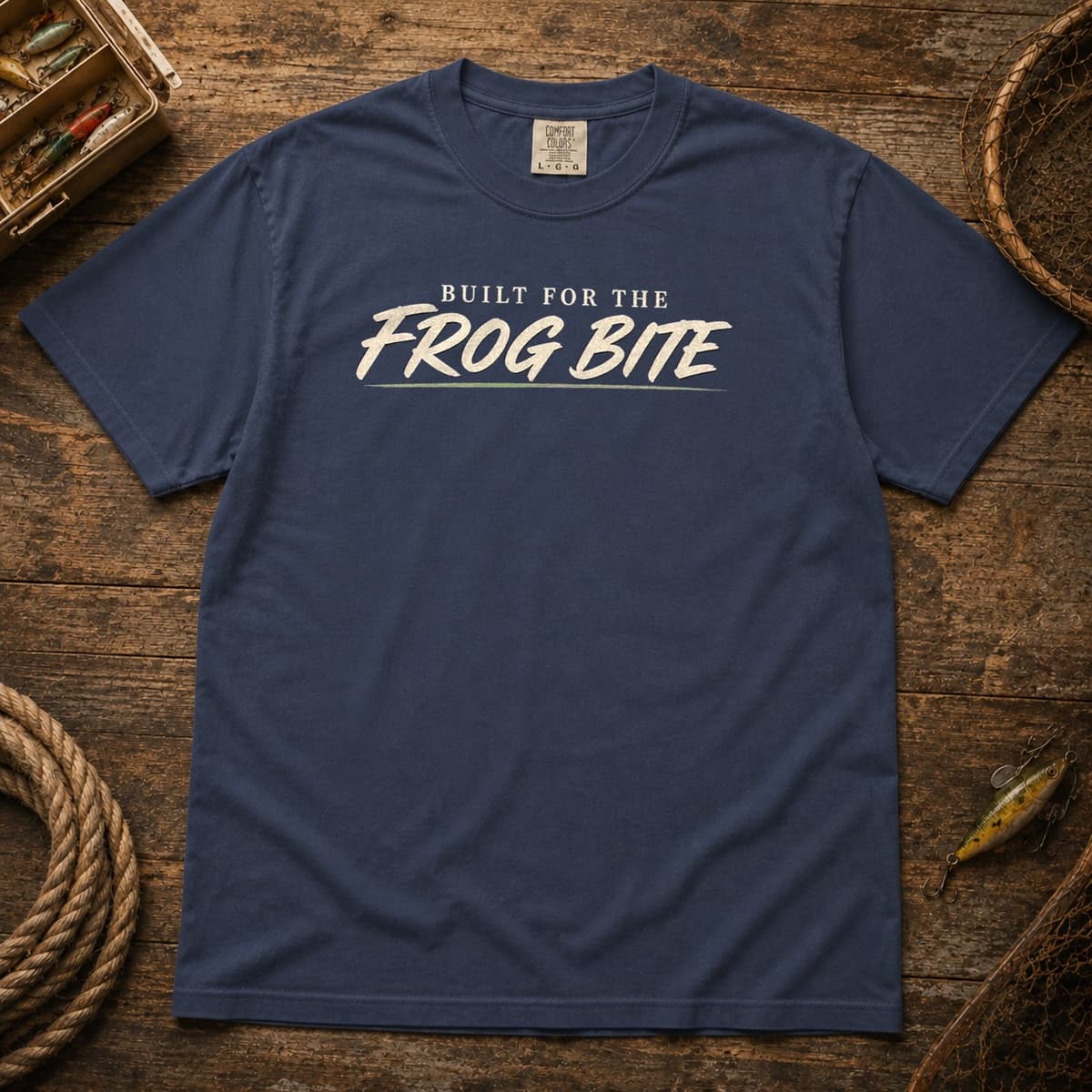 Built for the Frog Bite t-shirt in Midnight, photo 1