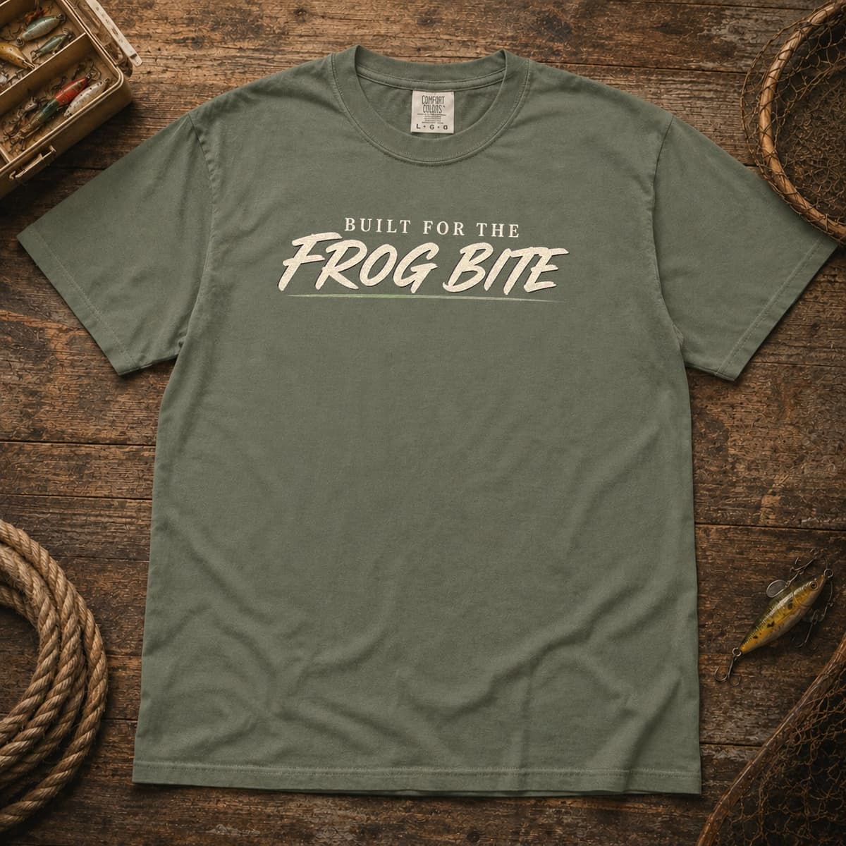 Built for the Frog Bite t-shirt in Midnight, photo 5