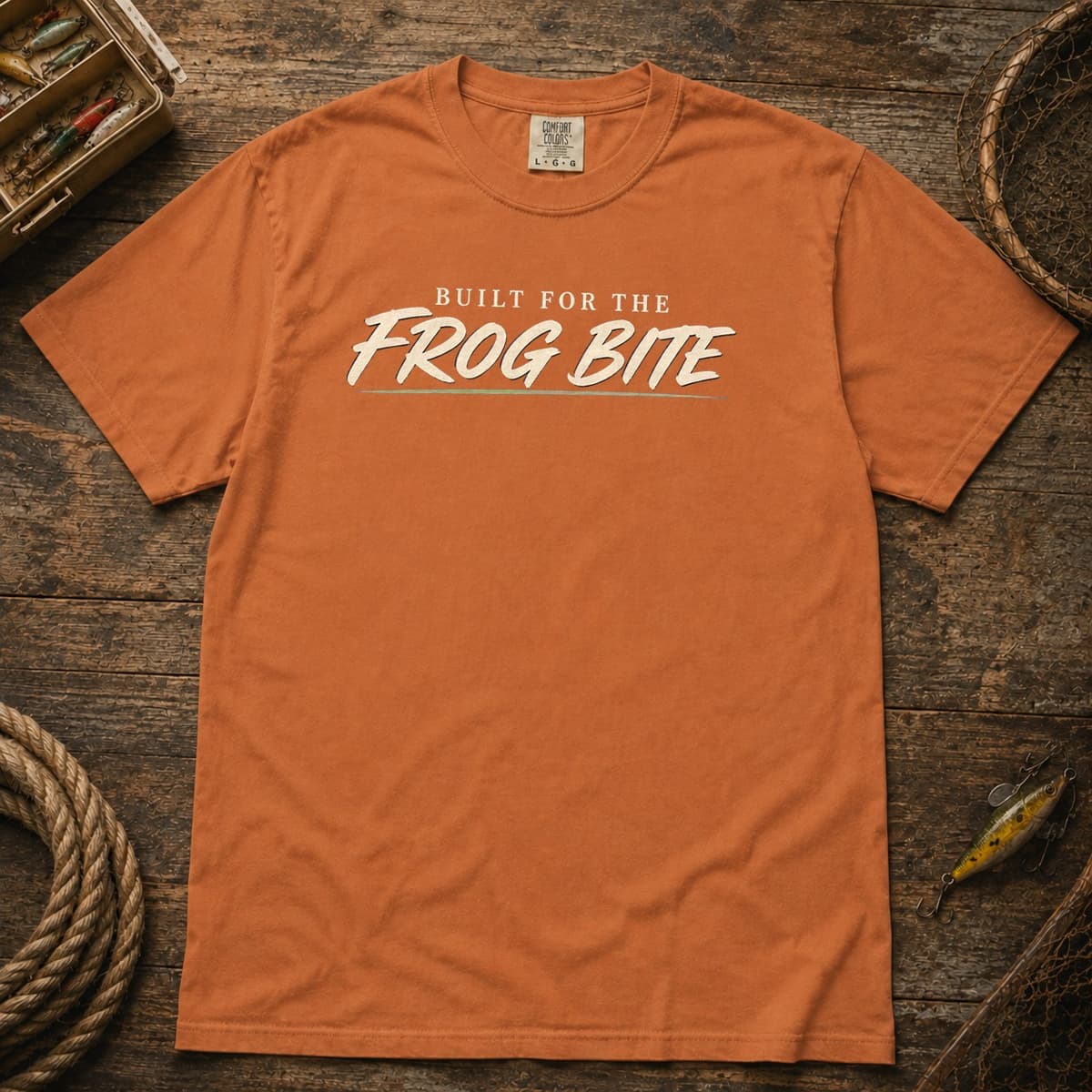Built for the Frog Bite t-shirt in Midnight, photo 10