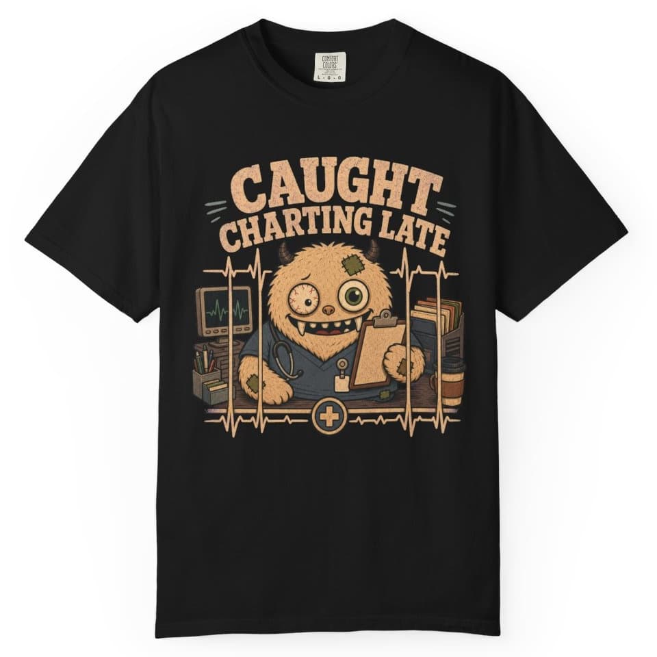 Charting After Dark t-shirt in Black, photo 1
