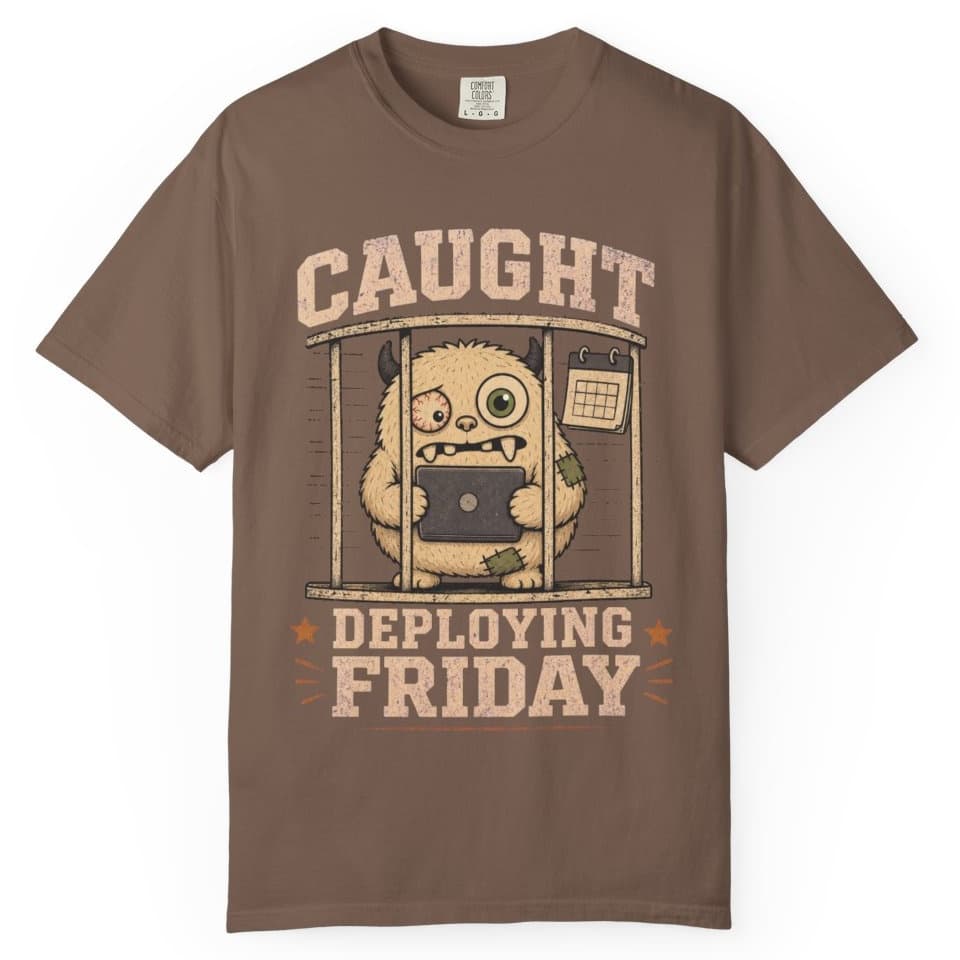 Friday Deploy Suspect t-shirt in Espresso, photo 1