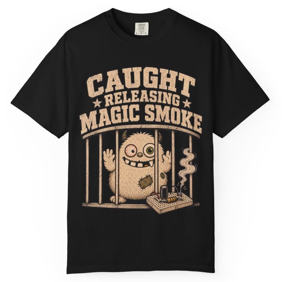 Magic Smoke Mugshot t-shirt in Midnight, photo 2