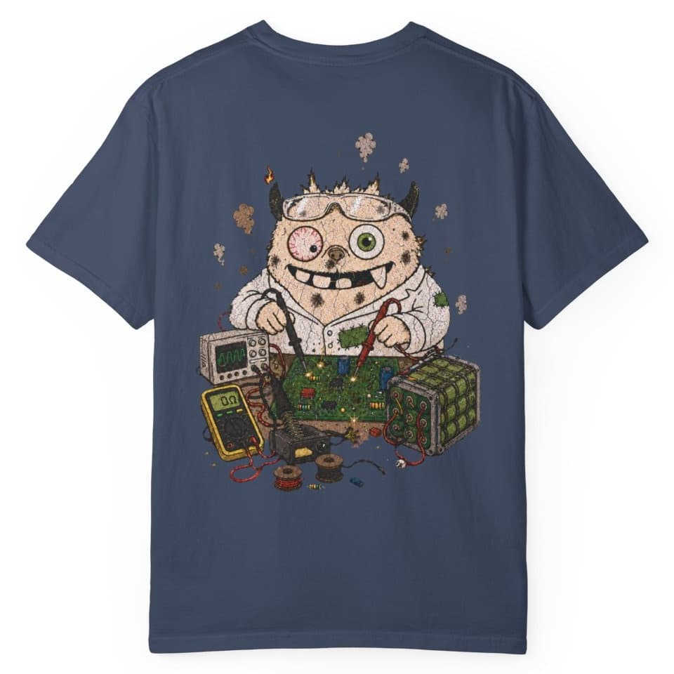 Royal Troubleshooter t-shirt in Midnight, photo 1