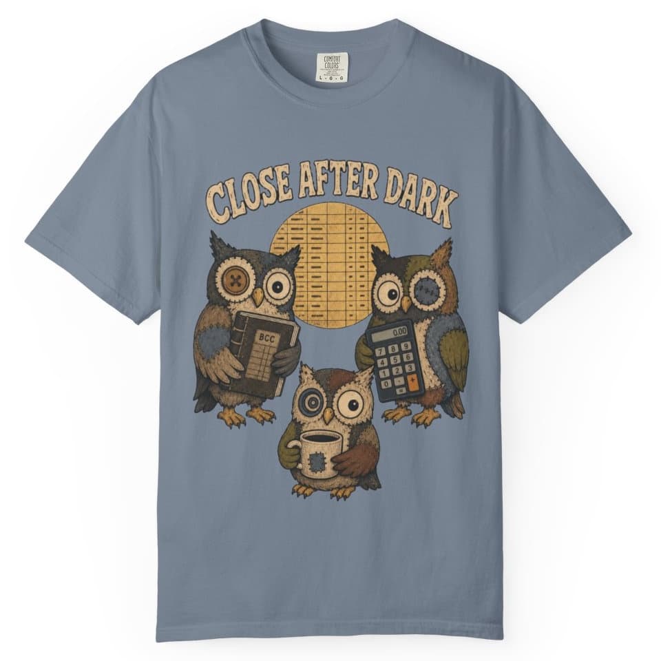 Close After Dark t-shirt in Black, photo 8
