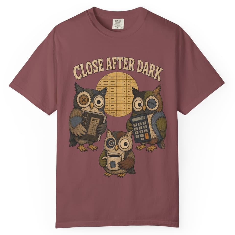 Close After Dark t-shirt in Black, photo 9
