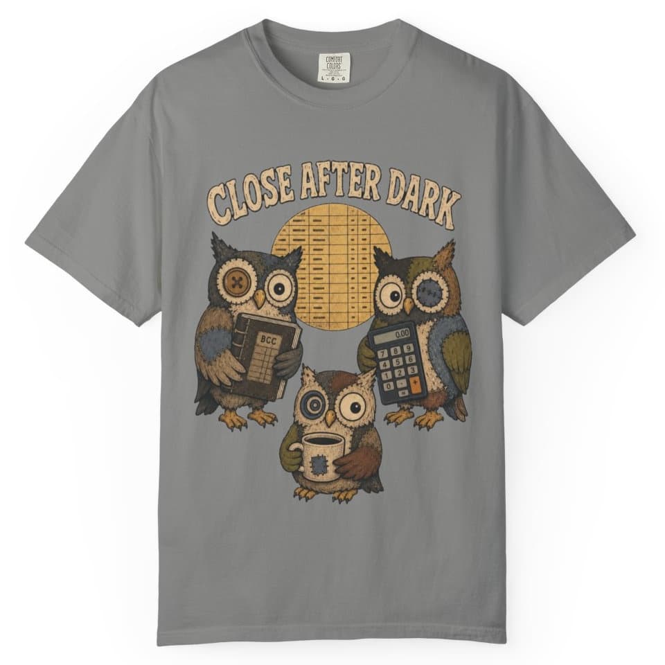 Close After Dark t-shirt in Black, photo 7