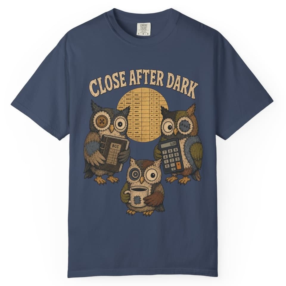 Close After Dark t-shirt in Black, photo 2