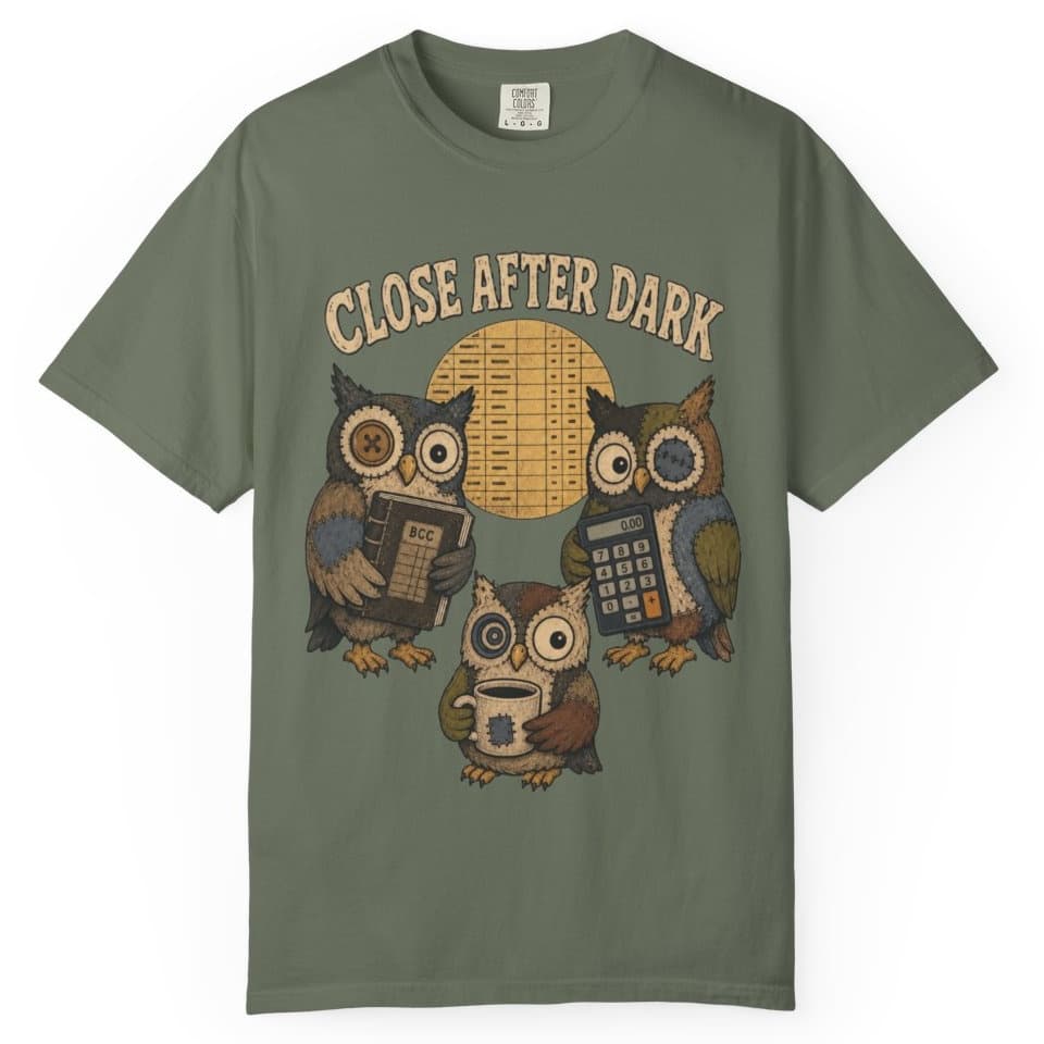 Close After Dark t-shirt in Black, photo 5