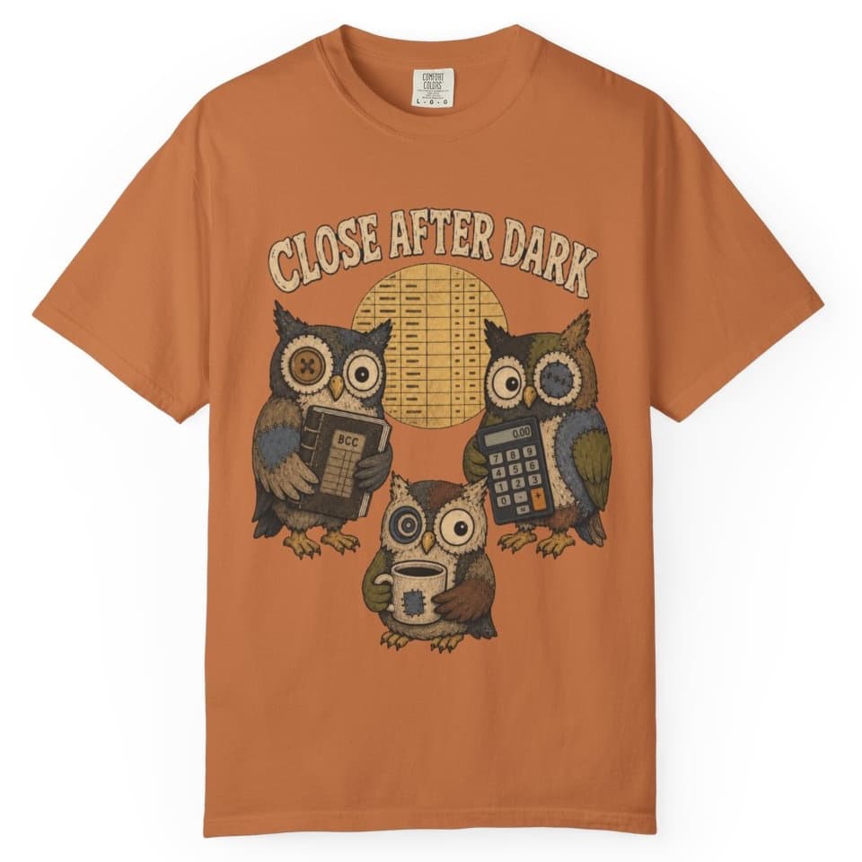 Close After Dark t-shirt in Black, photo 11