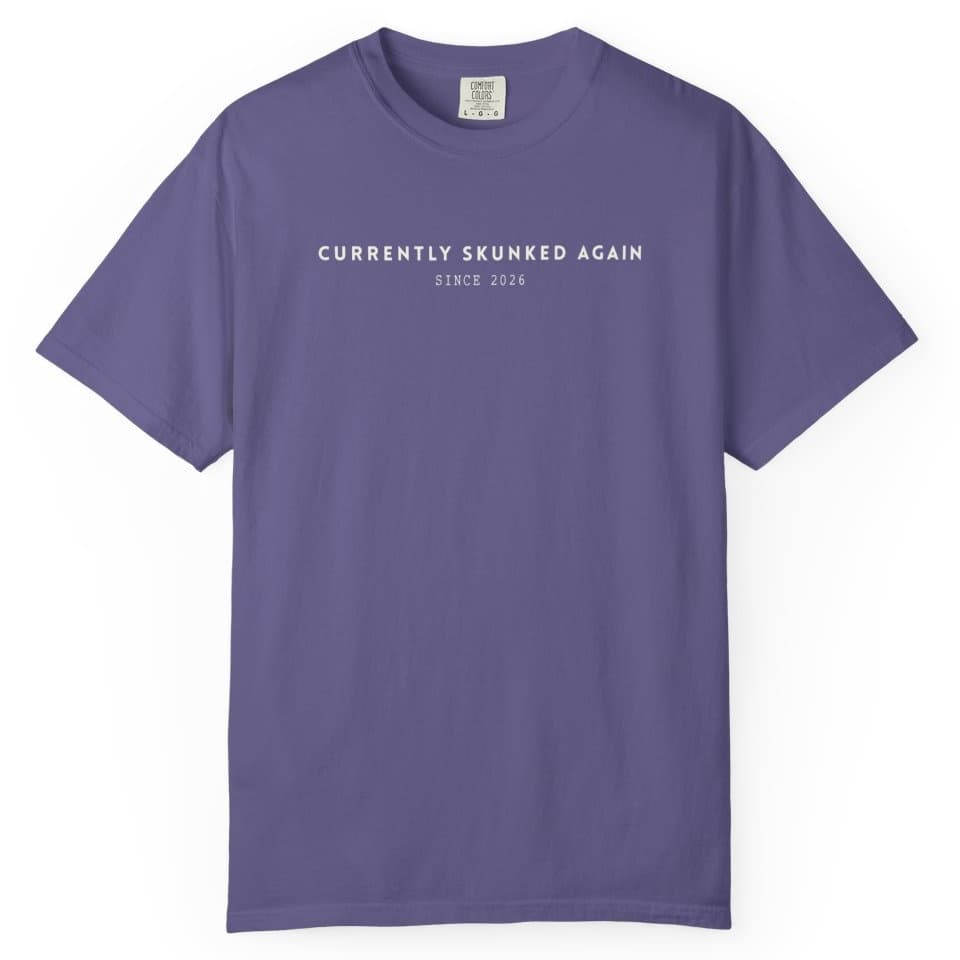 Skunked Again t-shirt in Moss, photo 6
