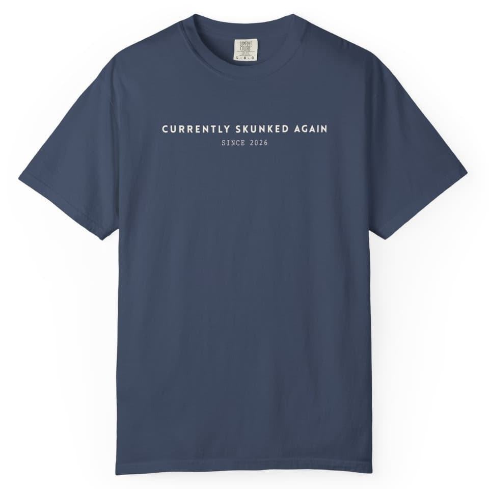 Skunked Again t-shirt in Moss, photo 3