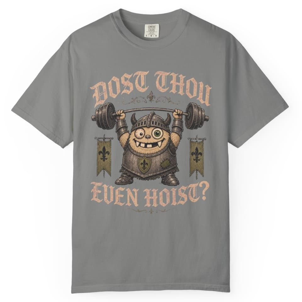 Dost Thou Hoist t-shirt in Moss, photo 7